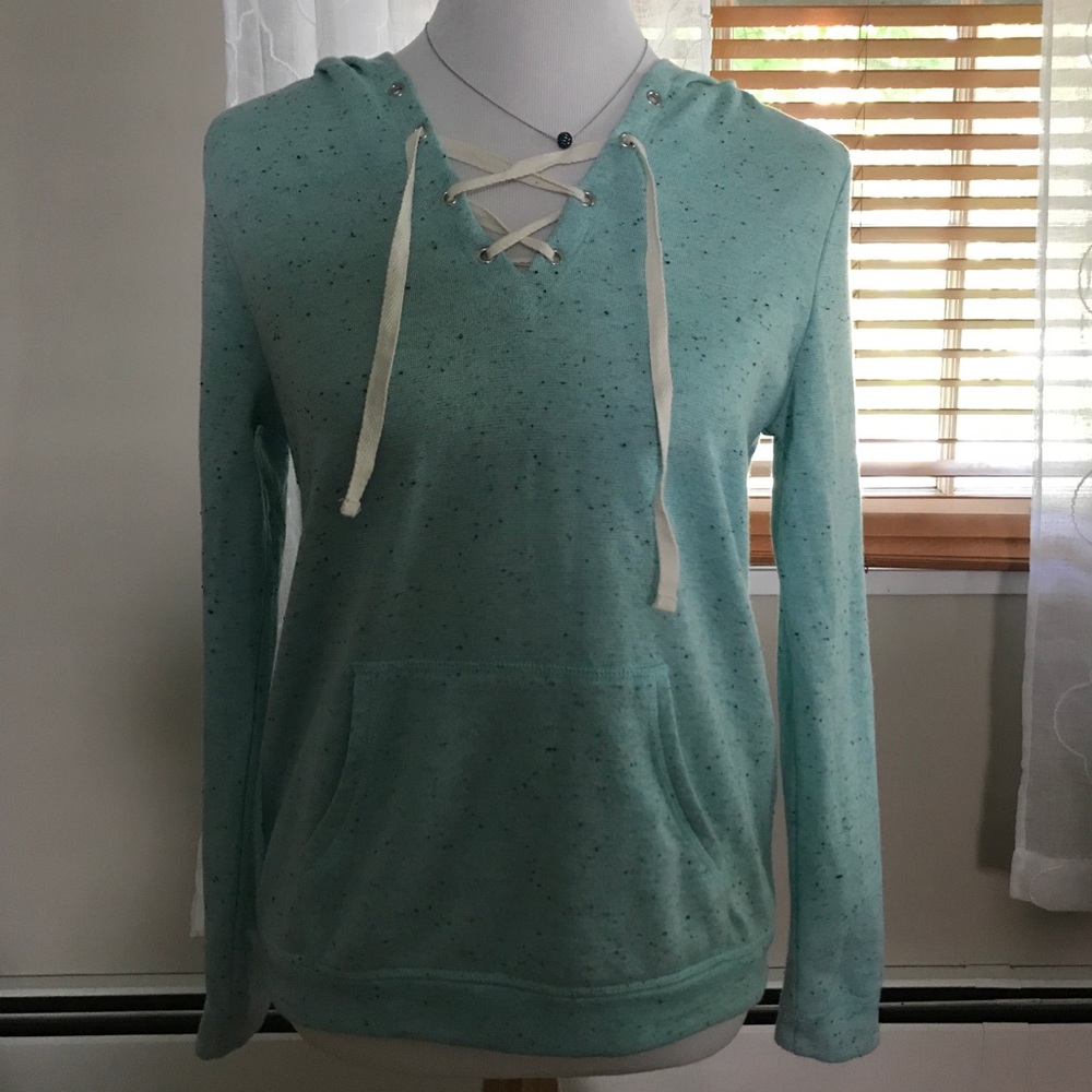 Teal hoodie